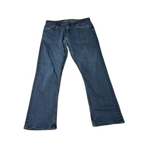 RODD & GUNN Relaxed Fit Mens Jeans‎ 36X29 Dark Wash Straight Leg Denim Pants
